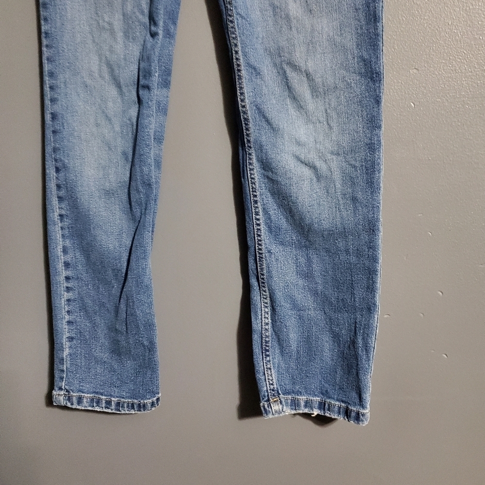 Tommy Hilfiger Blue Distressed Straight Leg Jeans Boys Size 10 - Picture 3 of 10